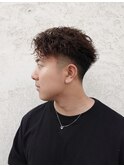 パーマフェードスタイル