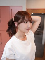 カルパ(calpa) ワンホンレイヤー×シースルー前髪×顔まわり・おくれ毛カット