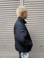 ハイセンス(HISENSE)&nbsp;メンズカットスパイキーショートメンズハイトーンカラー【GIA】