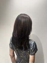 アッシュ 千歳烏山店(Ash)&nbsp;30代韓国レイヤー×艶ロングオリーブベージュカーキグレージュ