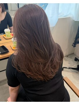 ファムバイアヴァンス(Femme by AVANCE.) 顔まわりレイヤー×ナチュラルブラウン