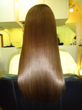 エムスリーディーミュゼステージ(M3D) ピコカラー(ミルクティー)でピカピカストレート