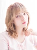 【salon de merci 青葉台】大人かわいい くせ毛風 ふわミディ☆