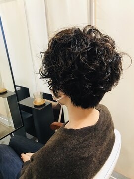 ショートパーマスタイル L ハコ Ha Co のヘアカタログ ホットペッパービューティー