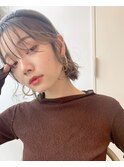 シースルーバング カチューシャアレンジ 【romp佐々木】