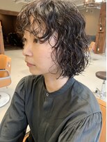 ヘアー アイス ルーチェ(HAIR ICI LUCE)&nbsp;担当西田　クリクリパーマ　ハードパーマ　前髪パーマ