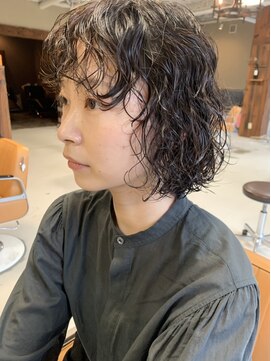 ヘアー アイス ルーチェ(HAIR ICI LUCE) 担当西田　クリクリパーマ　ハードパーマ　前髪パーマ