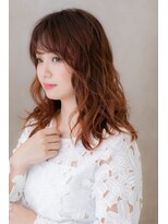 カバーヘア ブリス 北浦和(COVER HAIR bliss)&nbsp;ビビットピンク外国人風フレンチガーリーY北浦和10代20代30代