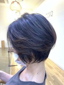 サンク ヘア アンド スパ パルシェ店(CINQ hair&spa) ショートボブ