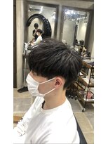 メンズデザイン シャビ(Men's design Shabbi) 刈り上げマッシュ