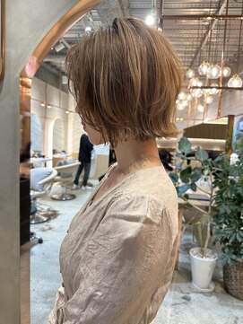 ロンド エスポワール 錦糸町(Lond espoir) 【工藤昴】ショコラベージュボブウルフココアベージュ【錦糸町】