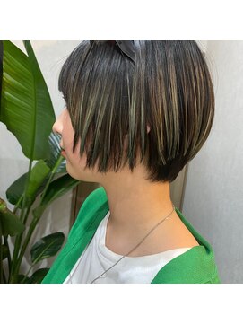 スターク(stark) ブラック×カーキ