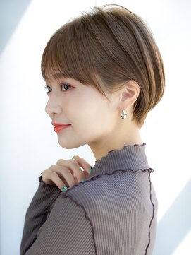 エインアンリー 表参道(AIN.ANLY.) 前髪あり大人ショート20代30代40代【AIN.表参道】川原大地