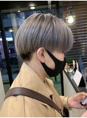 グレー×シルバー