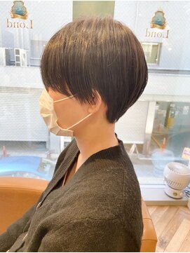 ロンド 銀座(Lond) 【春日美月】ボーイッシュすぎないショートショコラアッシュ