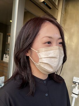 アンスリウム(anthurium) 【ダークカラー×メテオカラー×スタイリスト小林】