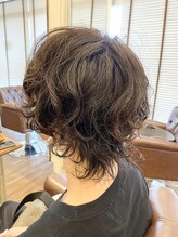 ヘアードレス ル レーヴ(hair dress Le reve)&nbsp;ネオウルフパーマスタイル