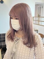 ヘアー ミュゼ 大西店(HAIR Musee) ピンクベージュ