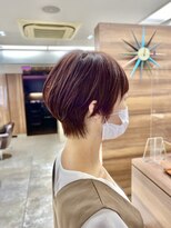 ユキオ オブ ヘアー(YUKIO of Hair) 20代30代大人可愛い小顔ショートボブ前下がりショートハイライト