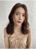 ≪韓国風≫くびれレイヤー×ピンクベージュ