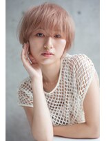 アッシュ 池袋店(Ash)&nbsp;10代20代30代『大人可愛い/ハイトーンショート』　＃池袋駅