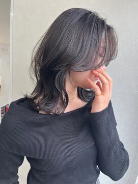 スターズ 船橋(STARS) 暗髪くびれレイヤーラベンダーグレージュ