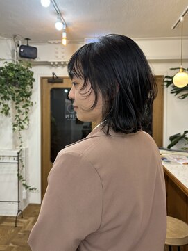 シエン 恵比寿(CIEN) 癖を活かした顔まわりカット/外はねアレンジ