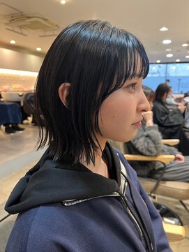 シム 千葉(sim) ニュアンスパーマ/ウェットヘア/レイヤーカット[千葉駅]