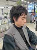 レイヤーカット/ウェットヘア/デザインカラー[梅田駅/中崎町駅]