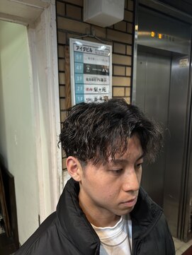 アントレース 池袋店(UNTRACE) ツイストスパイラルパーマ【メンズ/バーバー/理容室】