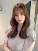 韓国風艶髪スタイル