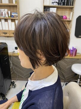 ヘアメイクゼロ 坂戸駅前店(hairmake zero) エアリーショートボブ♪