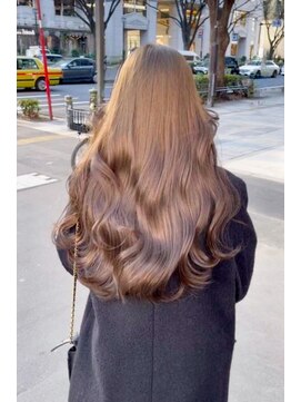 チル(chill) 顔まわりレイヤーとグレージュ【仙台】【グレージュ】