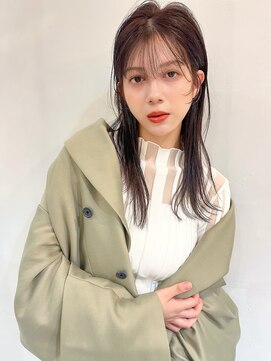 イル(ill) レイヤー ミディアム シースルー 後れ毛