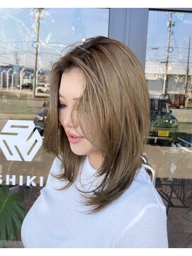 シキ(SHIKI) Olive beige
