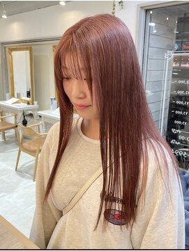 コレット 大宮(collet) ピンクベージュ　切りっぱなし