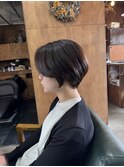 【山本智文】丸みショートカット