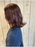 【ファッションカラー×白髪染め】ラベンダーブラウン