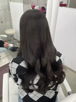 エヌアイ オモテサンドウ(ni omotesando)&nbsp;ブラウンカラー★韓国レイヤーカット　上野