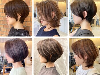 レリー(Rely)の写真/<顔型診断>本当に似合うstyleを提案◎繊細なカットで理想の横顔美人に*[伊丹/髪質改善/白髪ぼかし/学割U24]