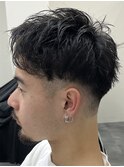 アップバングショート/メンズショート