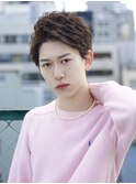 アップバングショート