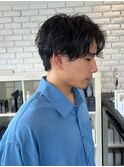 【DIFINO 青山】メンズ/ニュアンスパーマ/センターパート