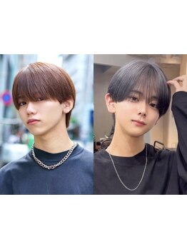 最旬トレンドカラーに特化した技術力で暖色/寒色、全てを掌握◎高発色と透明感を両立![縮毛矯正/渋谷]