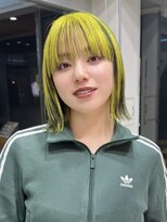 ユーラボラトリー(U LABORATORY)&nbsp;イエロー/ポイントフェイクブラック