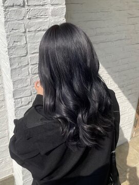 エクファ ヘア リゾート 大津 瀬田店(ex-fa hair resort) 黒髪カタログ/クラゲヘアー/オリーブグレー/大津/瀬田