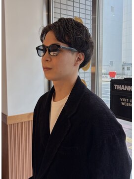 ササ ナガノ(SASA nagano) メンズニュアンスパーマ