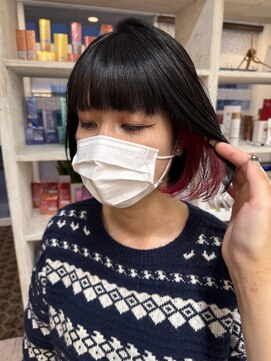 イヤリングカラー