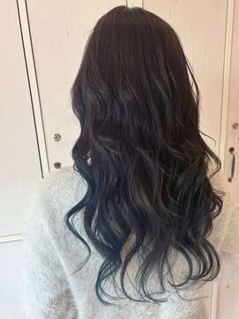 ポルカドット 豊橋店(Polkadot) グリーン◯裾カラー