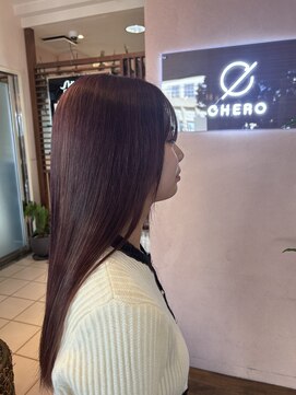 チェロ 中町(CHERO) ★美髪ダブルカラー＃髪質改善＃レトロピンク＃艶髪＃ブリーチ